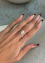 2.10 Carat IGI CERTIFIED Marquise Cut Diamond Solitaire Hidden Halo Engagement Ring - DisneyValley