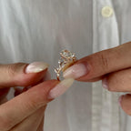 1.50 CT Oval Cut Moissanite Vintage Style Engagement Ring
