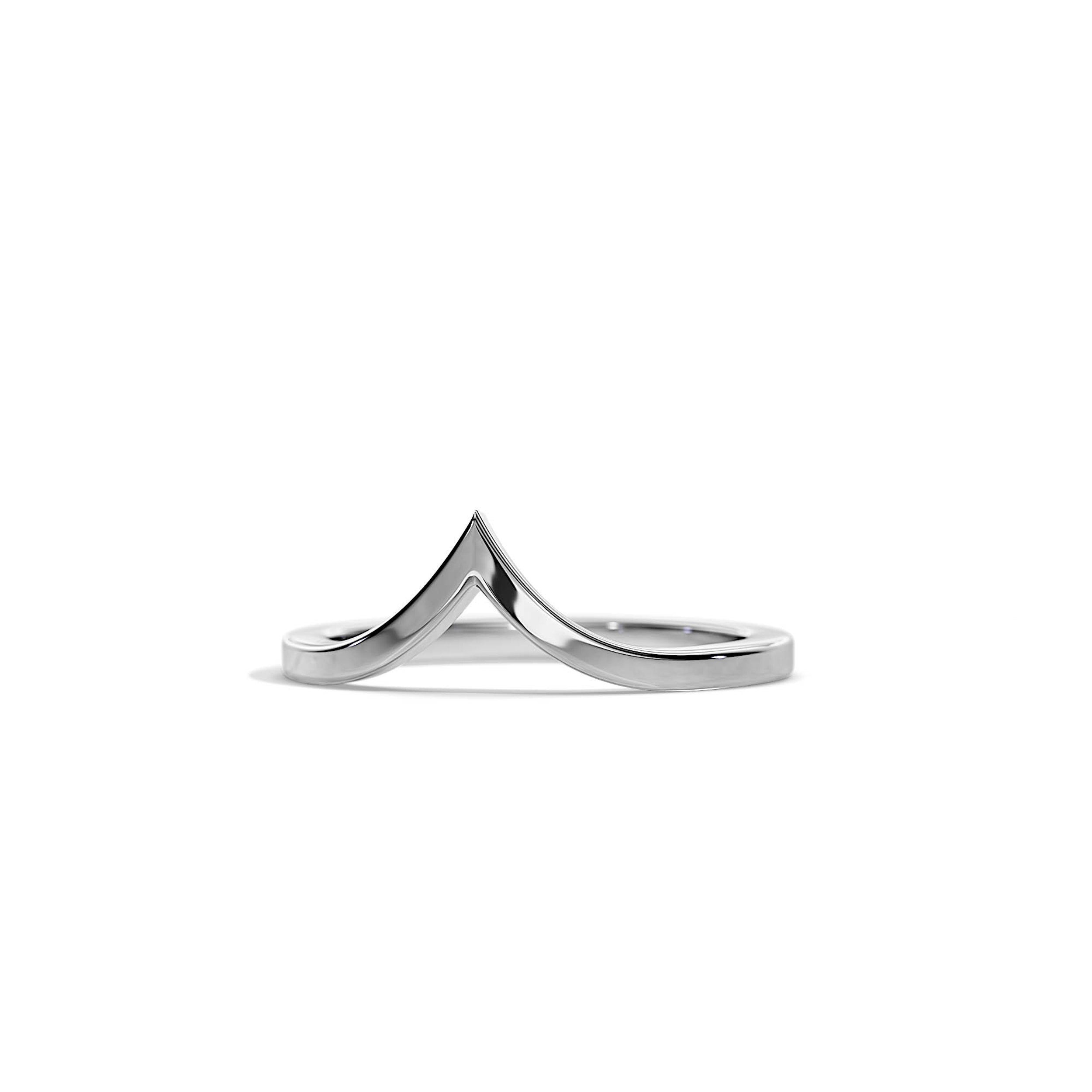 Plain Curved Wedding Band Secondary image