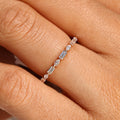 Full Eternity Shared Prong Wedding Band