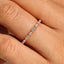 Full Eternity Shared Prong Wedding Band