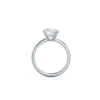 2.25 CT Round Brilliant Cut Moissanite Solitaire Engagement Ring
