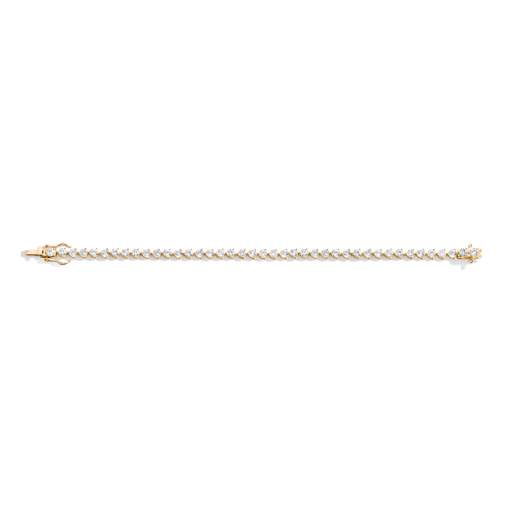 Round Cut Moissanite Diamond Tennis bracelets