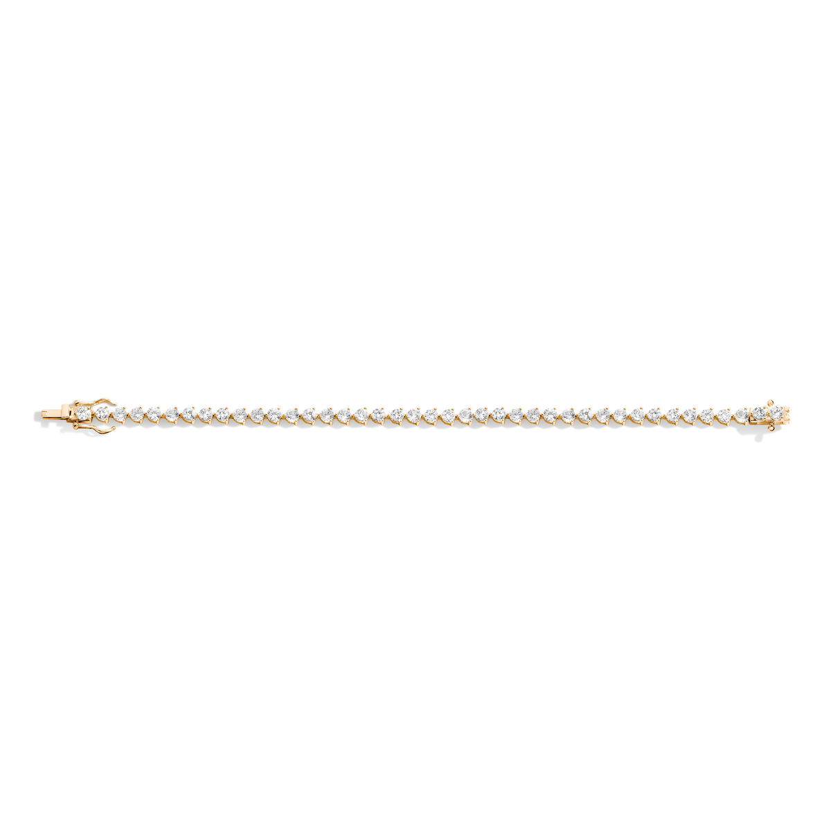 Round Cut Moissanite Diamond Tennis bracelets