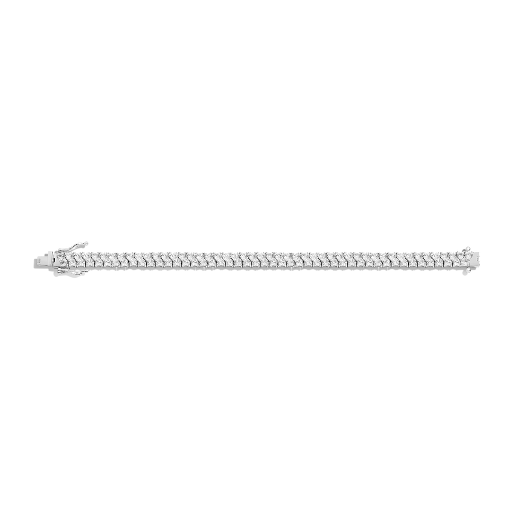 Heart Cut Moissanite Diamond Tennis bracelets