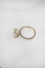 1.80 - 3.80 CT Cushion Cut Moissanite Hidden Halo Pave Setting Engagement Ring