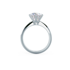2.50 CT Round Moissanite Solitaire Engagement Ring