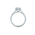 2.75 CT Round Brilliant Cut Moissanite Solitaire Engagement Ring