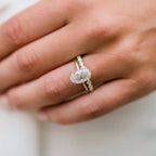2.80 CT Oval Moissanite Solitaire Engagement Ring