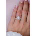 2.70 CT Oval Moissanite Solitaire Engagement Ring