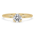 Round Solitaire Engagement Ring