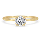 Round Solitaire Engagement Ring