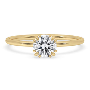 Round Solitaire Engagement Ring