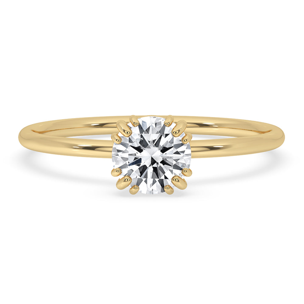 Round Solitaire Engagement Ring