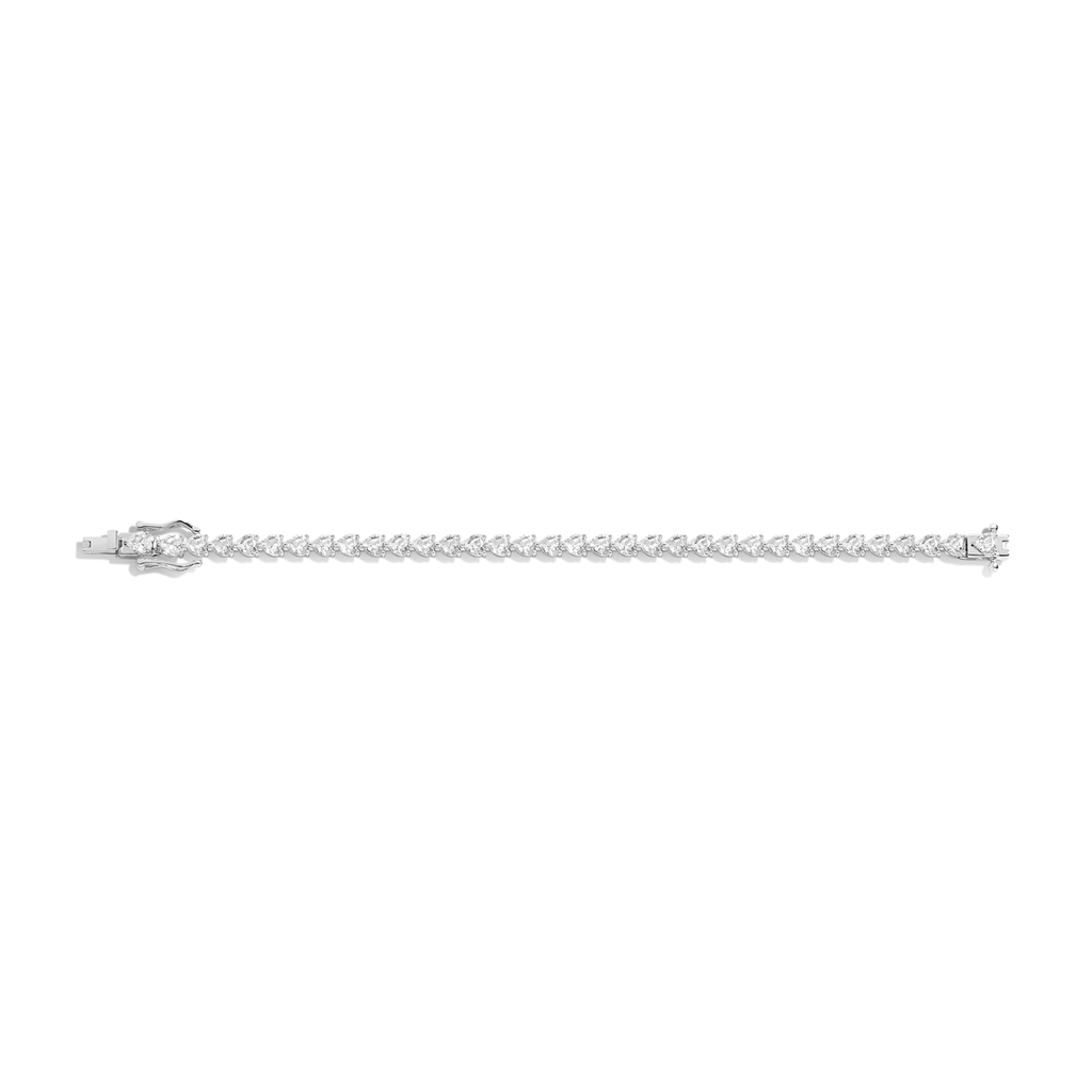 Heart Cut Moissanite Diamond Tennis bracelets