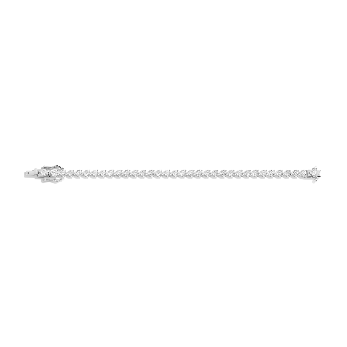 Heart Cut Moissanite Diamond Tennis bracelets