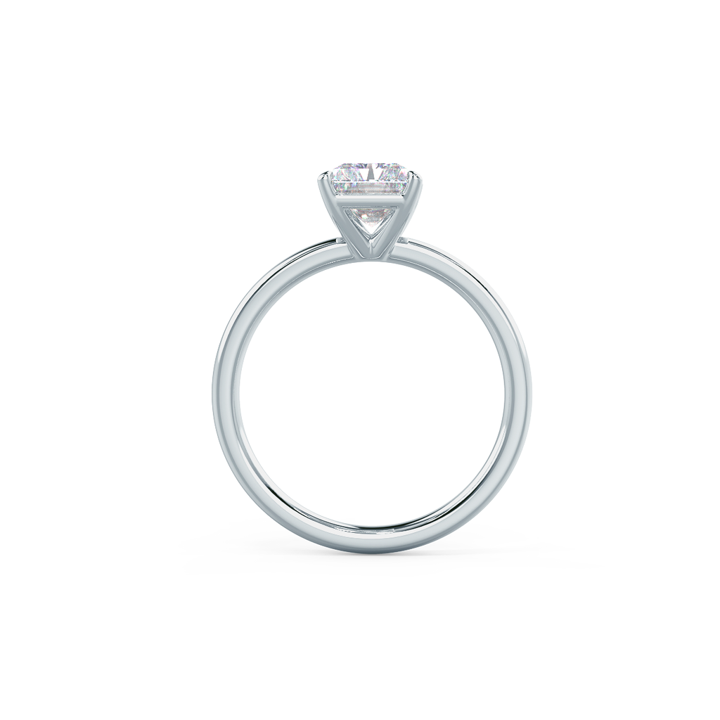 3.0 CT Radiant Cut Moissanite Solitaire Engagement Ring