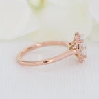 1.50 CT Oval Cut Halo Style Moissanite Engagement Ring