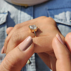 Solitaire Asscher Cut Engagement Ring