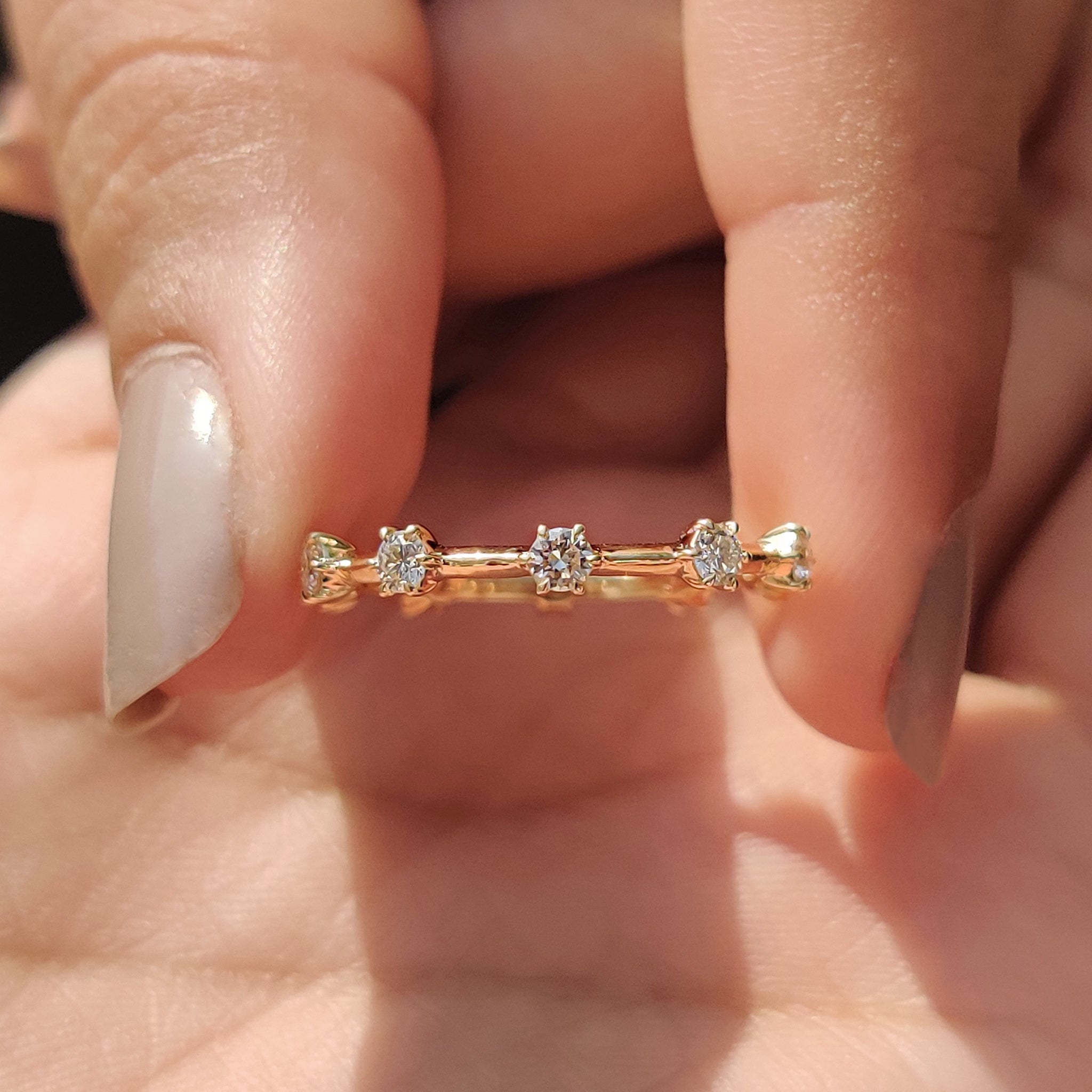 Eternity Wedding Band - Distant Pave