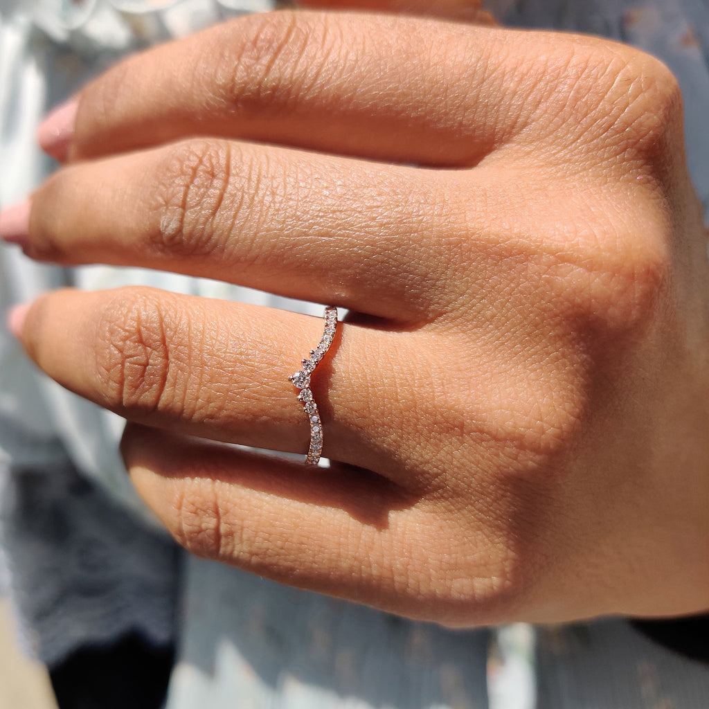 White Gold Diamond Wedding Band