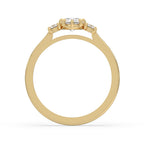 Teardrop Engagement Ring