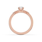 5 Stone Diamond Ring - Round Lab Grown Diamond