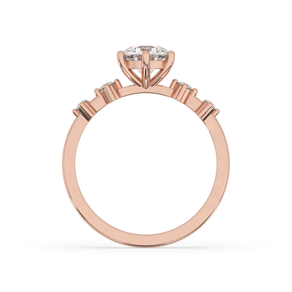 Round Diamond Engagement Ring