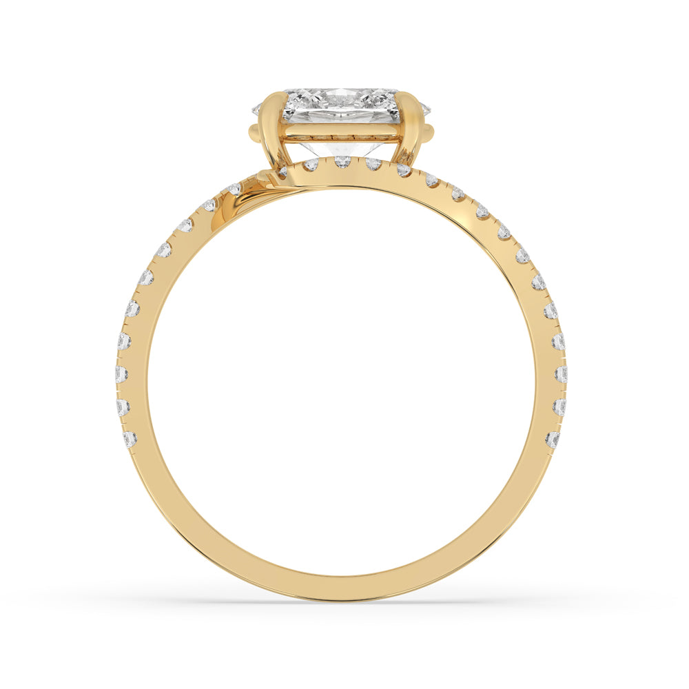 Bypass Engagement Ring