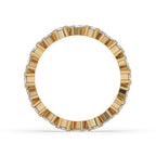 Round Diamond Lab Grown Eternity Band
