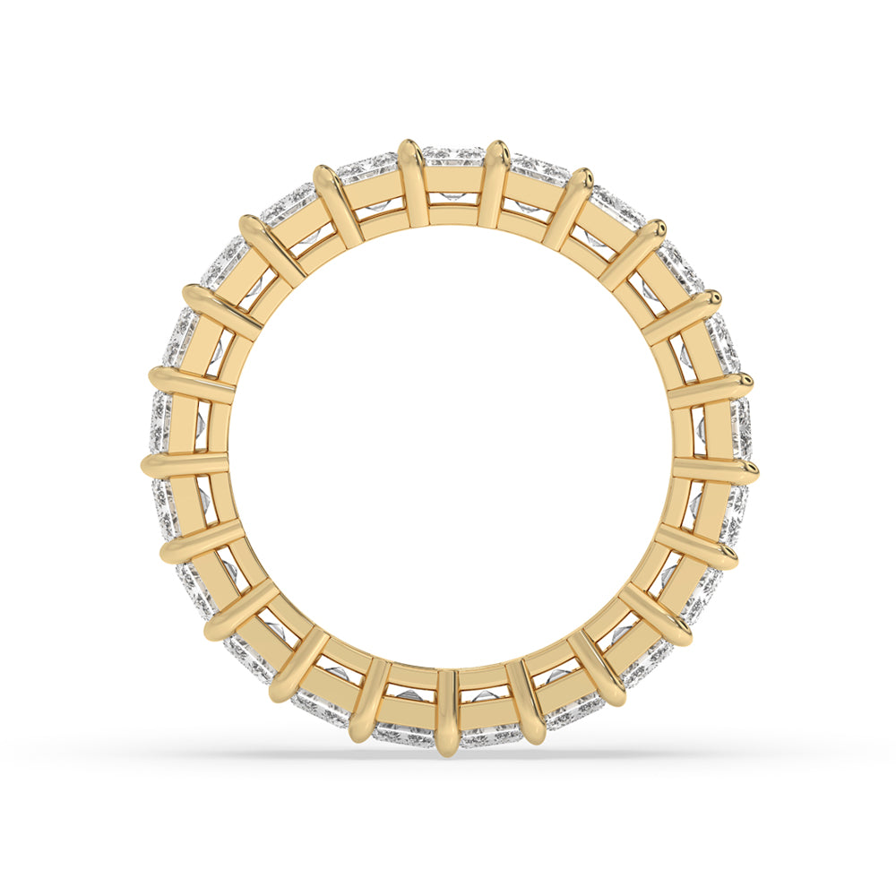 Diamond Eternity Band with Emerald Cut Brilliance Imagen secundaria del producto