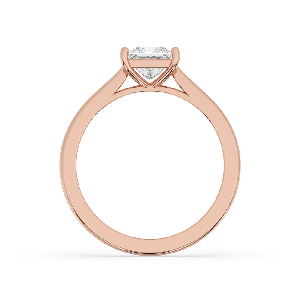 1 Carat Princess Cut Diamond Ring
