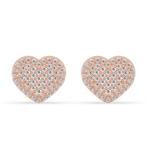 Heart Diamond Earrings – Elegance for Every Heartbeat