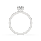 1 Carat Emerald Cut Diamond Ring