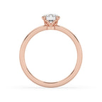 Round Solitaire Engagement Ring for a Perfect Proposal