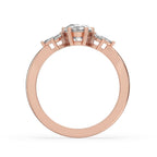 Pear Shape Diamond Ring for Modern Brides