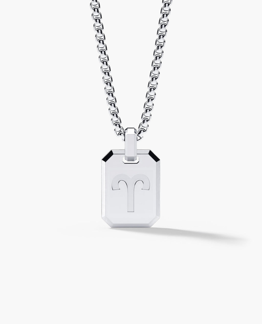 ARIES MINI ZODIAC Dog Tag Gold Pendant