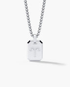 ARIES MINI ZODIAC Dog Tag Gold Pendant