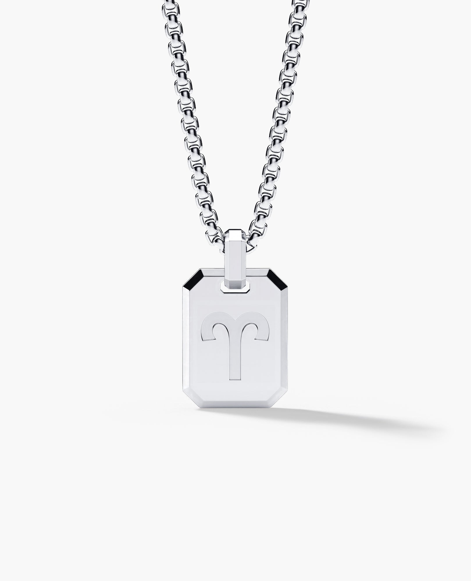ARIES MINI ZODIAC Dog Tag Gold Pendant