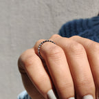 Round Eternity Band In a Smooth Bezel Set Design