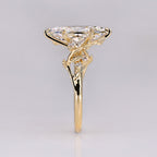 Nature Inspired Dutch Marquise Engagement Ring
