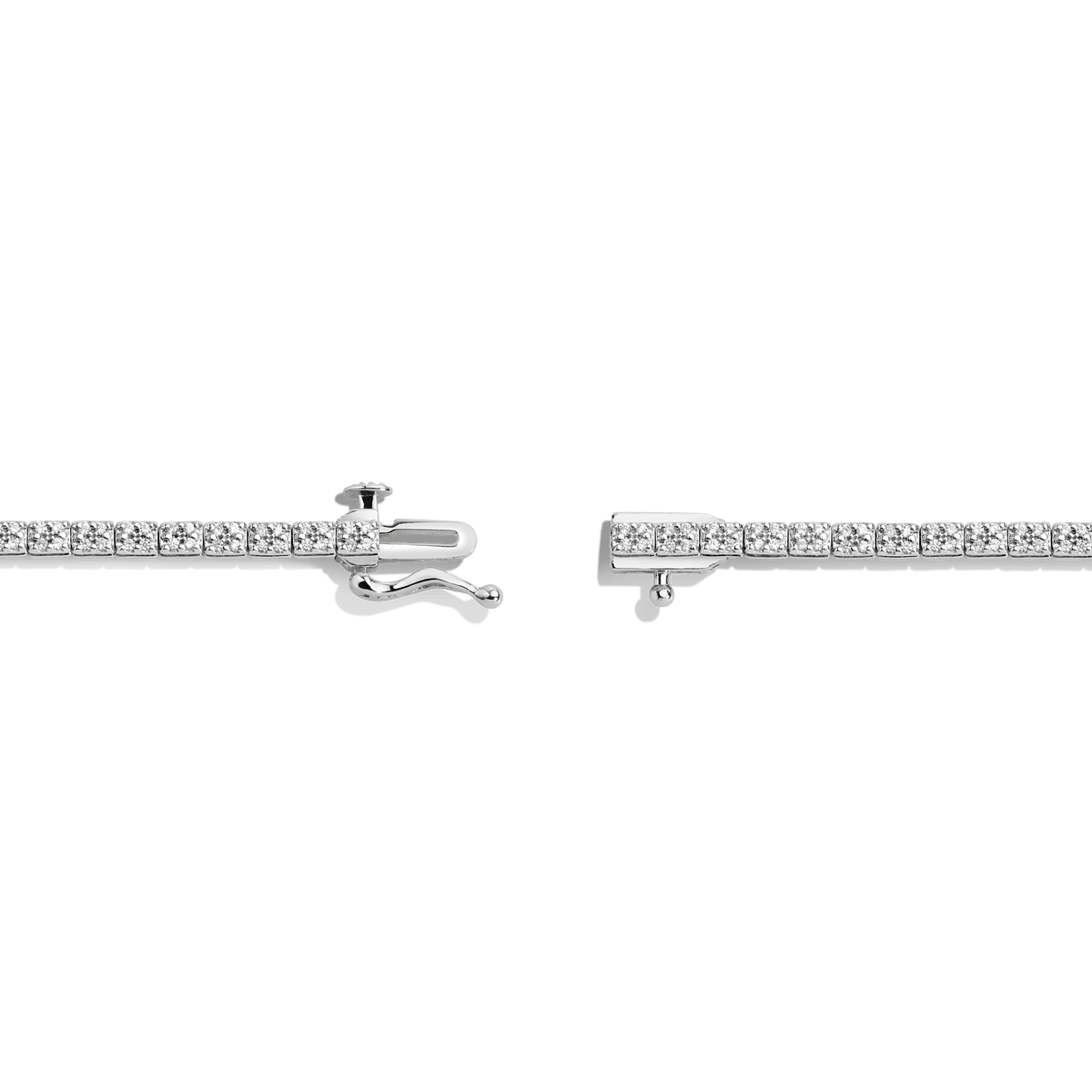 Round Cut Moissanite Diamond Tennis bracelets