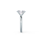 1.75 CT Oval Cut Solitaire Moissanite Engagement Ring