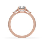 Radiant Cut Engagement Ring