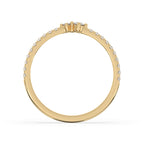 Round Diamond Wedding Band - Lab Grown