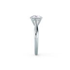 2.0 CT Round Cut Moissanite Solitaire Engagement Ring