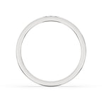 3 Stone Wedding Band - Minimalist Style