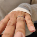 Round Cut Diamond Eternity Band