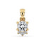 Round Diamond Pendant Cluster Style – Sparkle & Shine