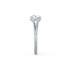 1.50 CT Round Moissanite Solitaire Style Engagement Ring